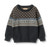 Julius Jacquard Pullover - Navy