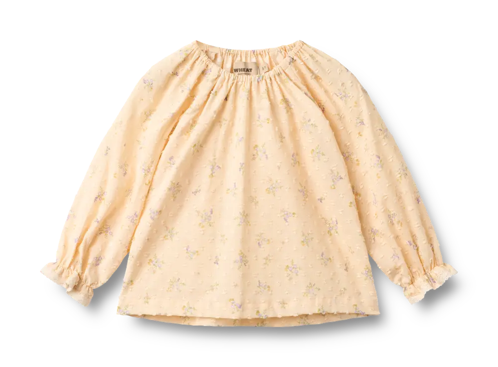 Merle Bluse - Barely Apricot Flowers - 62 billede