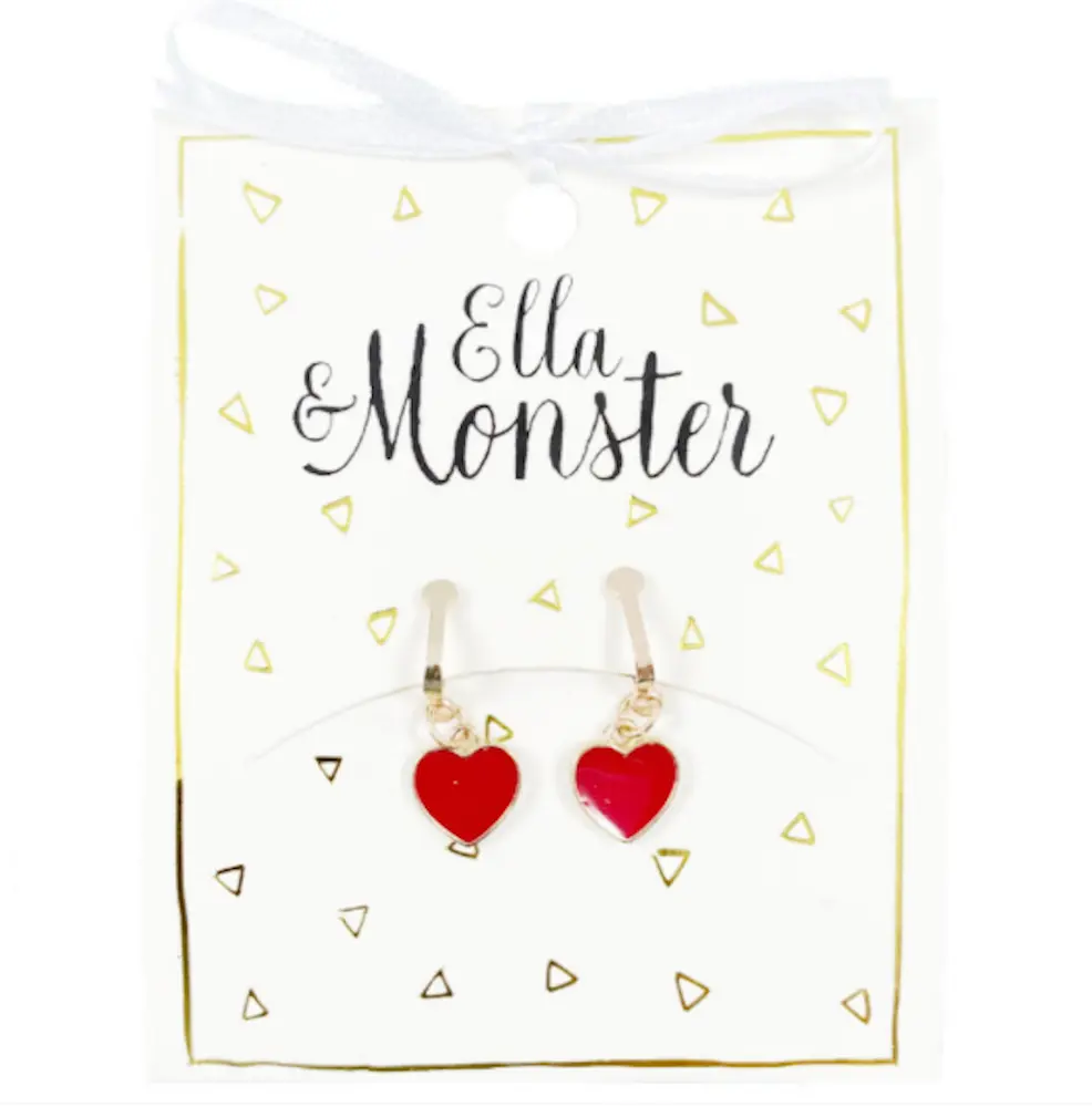 Ørering Red Heart billede