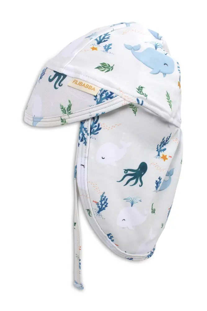 Filibabba Lykke UV Solhat - Multicolour - 1-3 ÅR billede