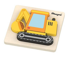 Gravemaskine puslespil