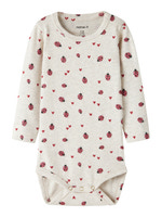 Haline Langærmet Body - Peyote melange