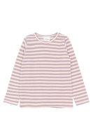 Fro Rib Bluse - Sea Fog Striped