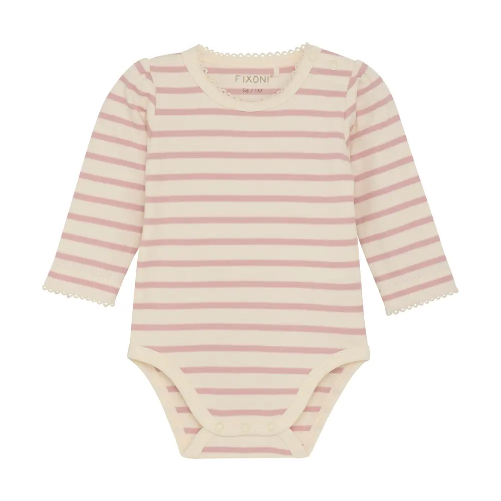 Body langærmet - Shadow gray - 56