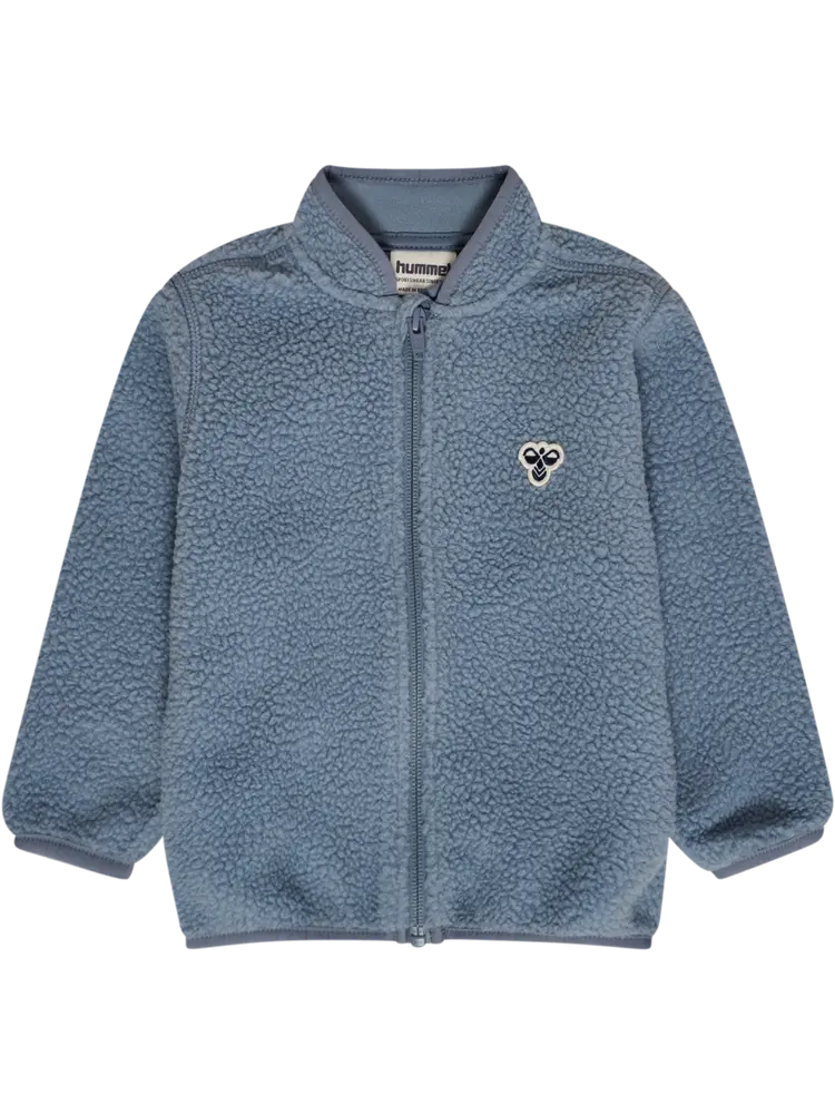 Hummel Atlas Fleece Zip Jakke - Flint Stone - 80
