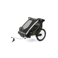 Thule Chariot Lite Double - Cykelvogn - Vintage Green Value