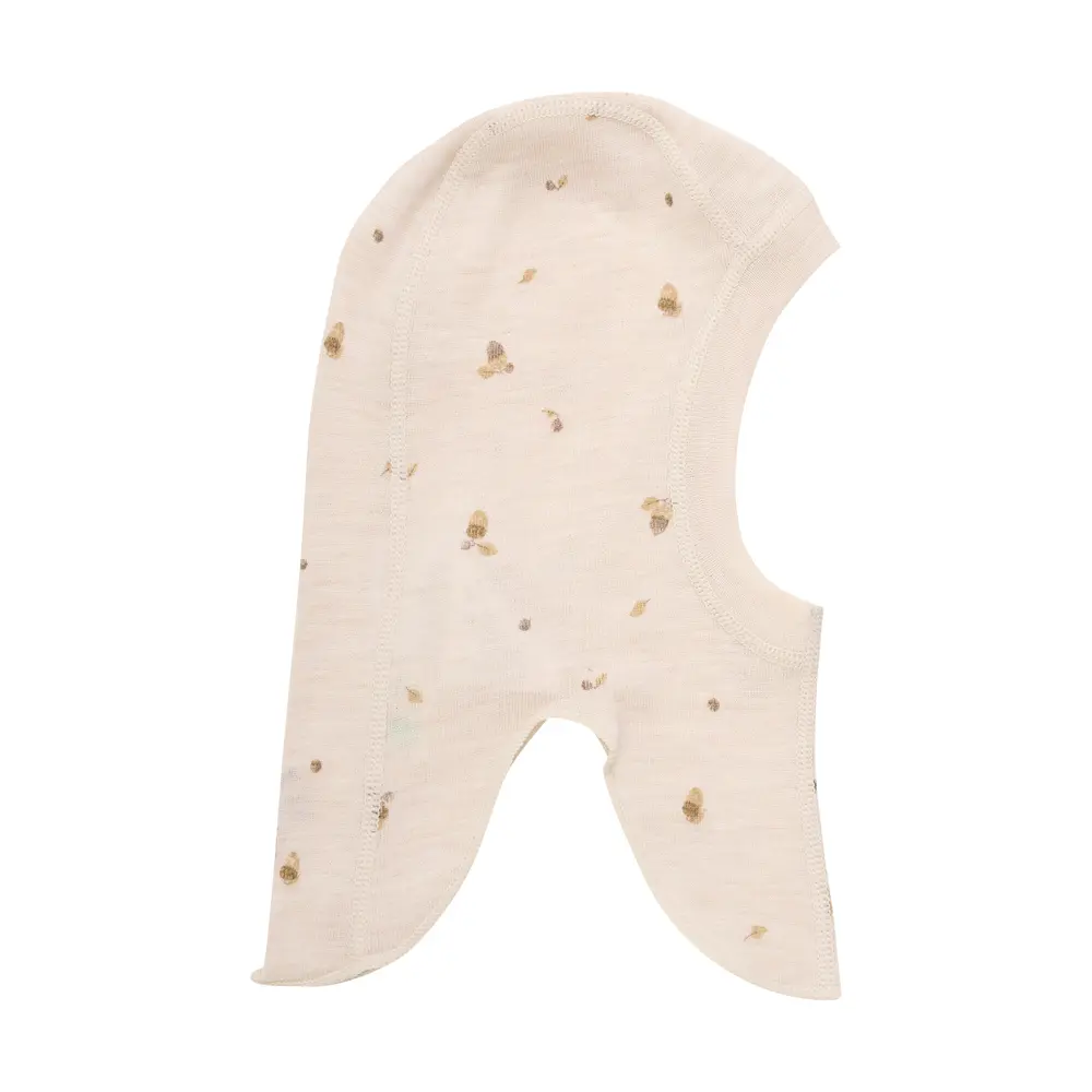 Uld Balaclava m. Print - Sandshell - 70 billede