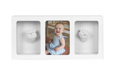 Vanilla Copenhagen Hånd- Og Fodaftryk 3D - Billedramme – Newborn Hvid