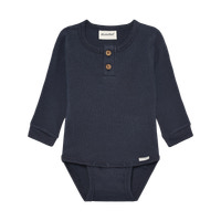 Langærmet Rib Body - Odyssey Gray