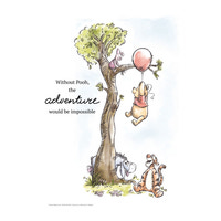 Plakat - Peter Plys - ballon eventyr