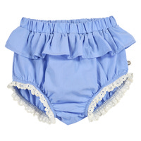 Poplin Flæse Bloomers - Shell blue