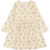 Naya LS Rib Kjole - WHITE SWAN