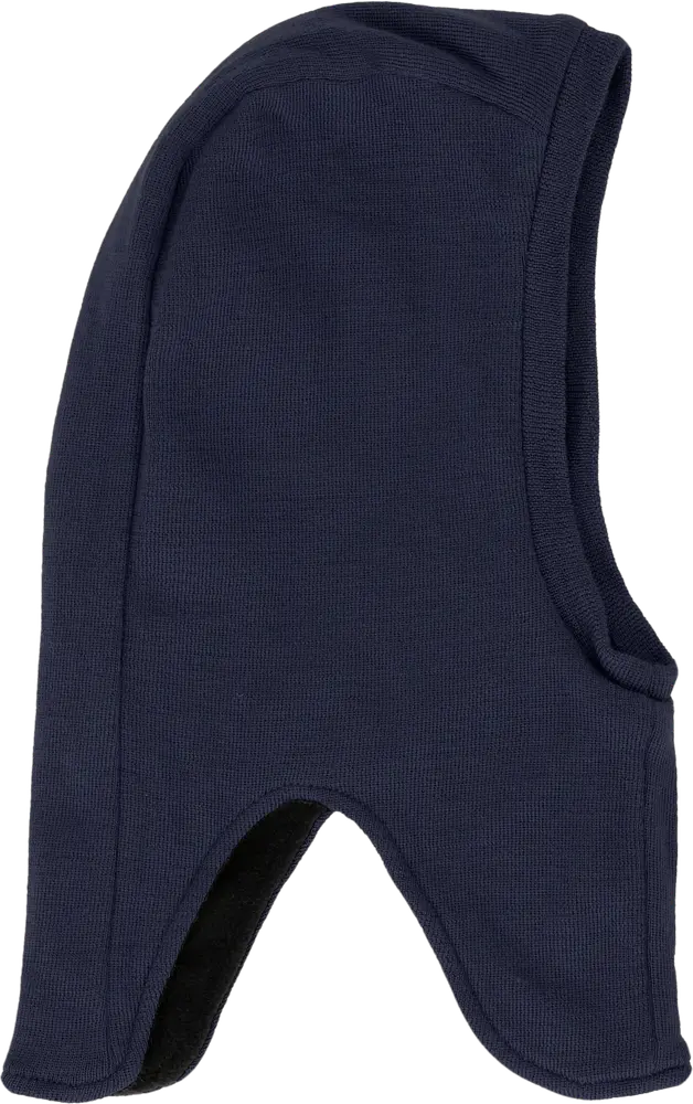 Pecan strikket Balaclava - Navy - 48-50 billede
