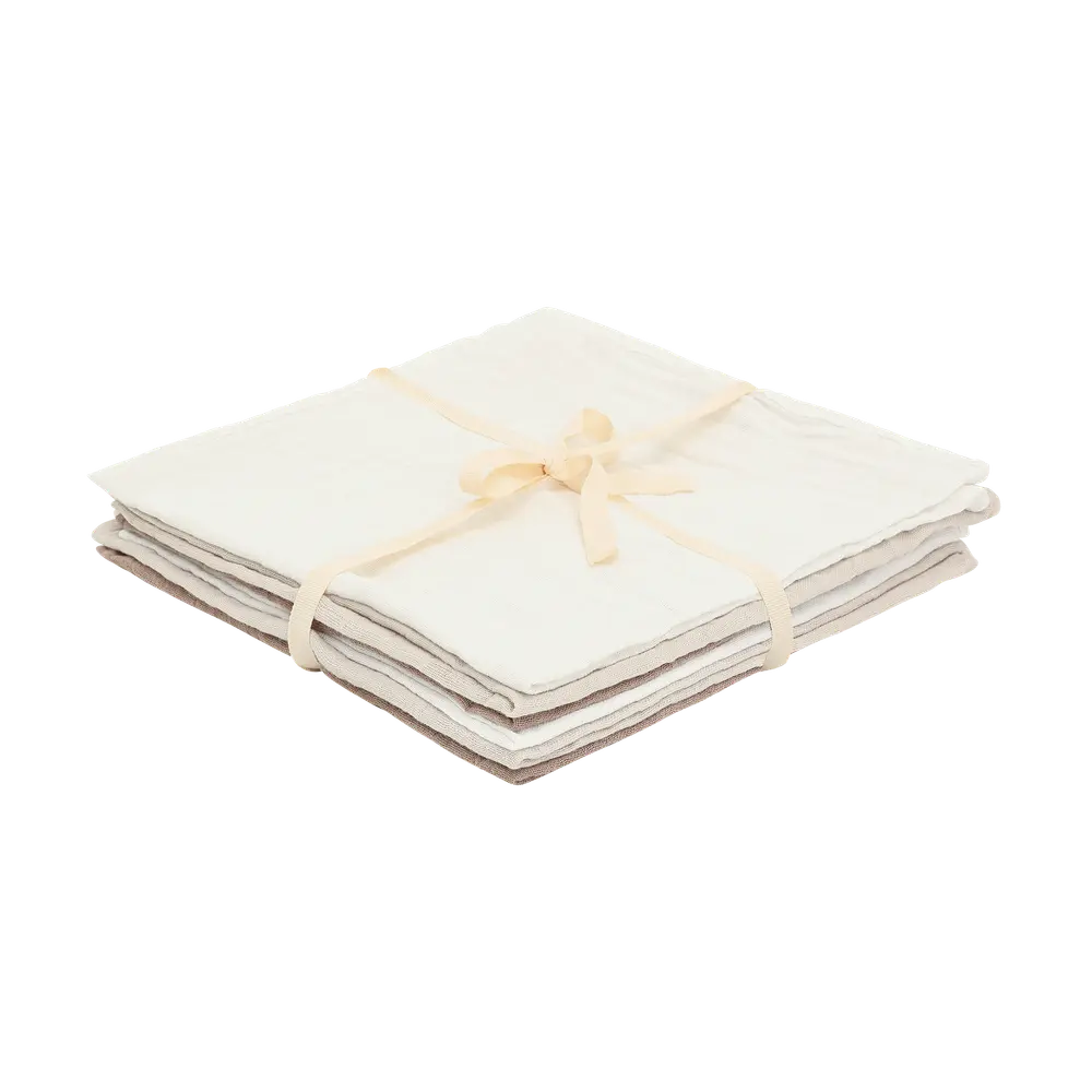 Stofble (6-pak) - Taupe Gray - 65x65 billede