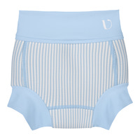 Badeble Neopren - Seersucker - Blue