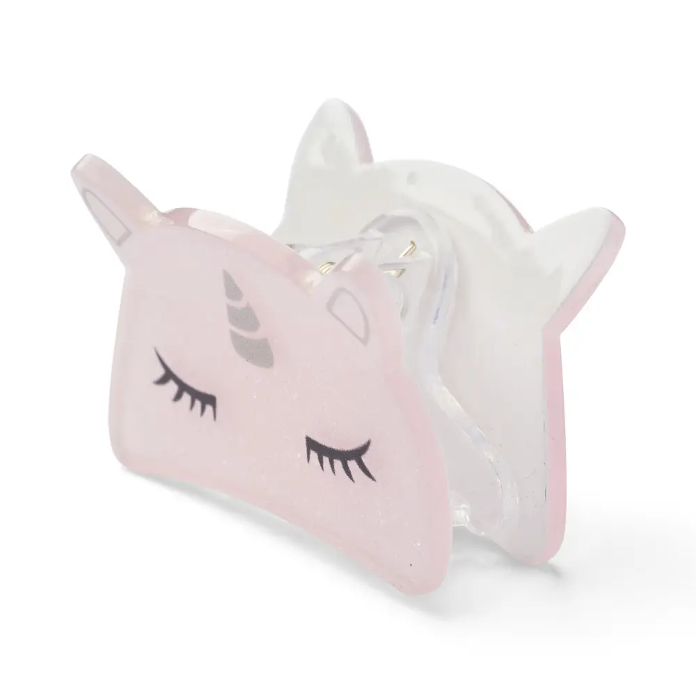 Hårklips - Lyserød - ONE SIZE billede