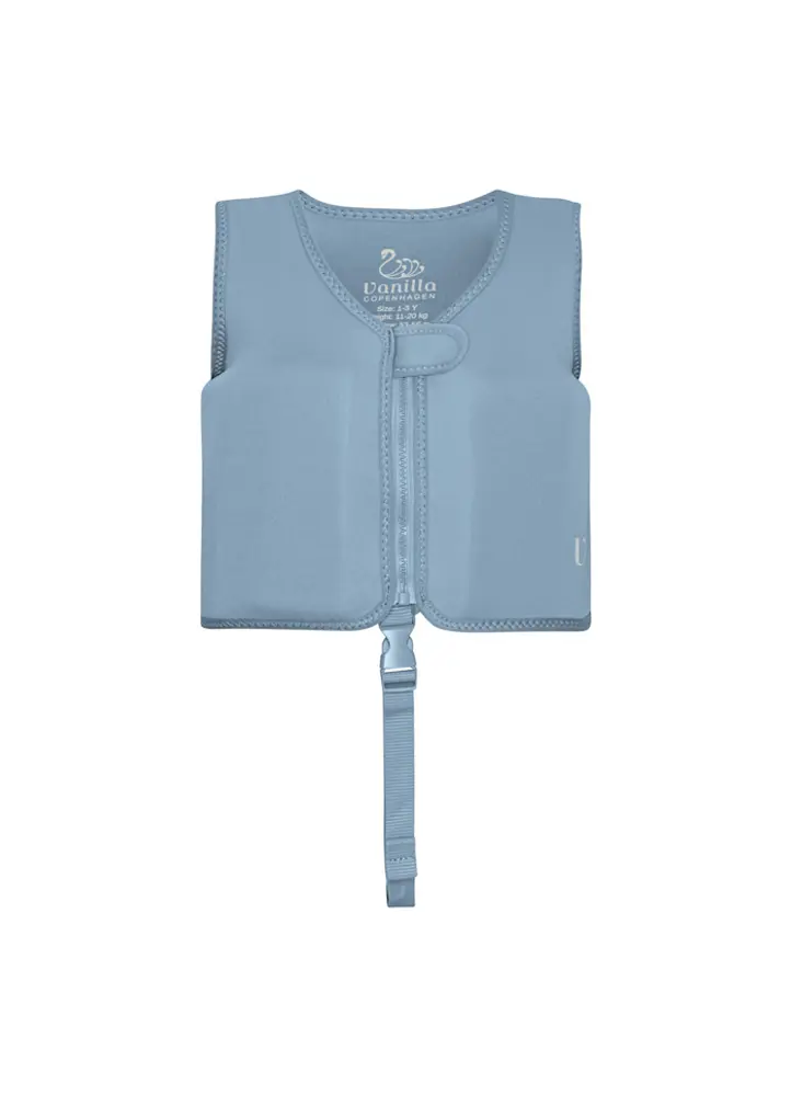 Svømmevest med strop - Blue Shadow - 1-3 ÅR billede