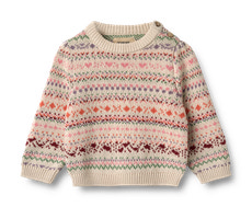 Olga Jacquard Pullover - Multi