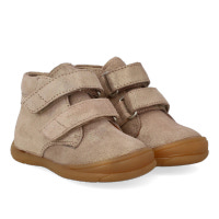 Den Første Sko - Rose Glitter Suede