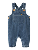 Lil' Atelier Obello Denim Smækbukser - Dark Blue Denim