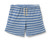 Kalle Jersey Shorts - Blue Stripe