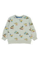 Santiago Sweatshirt - Aqua Gray AOP