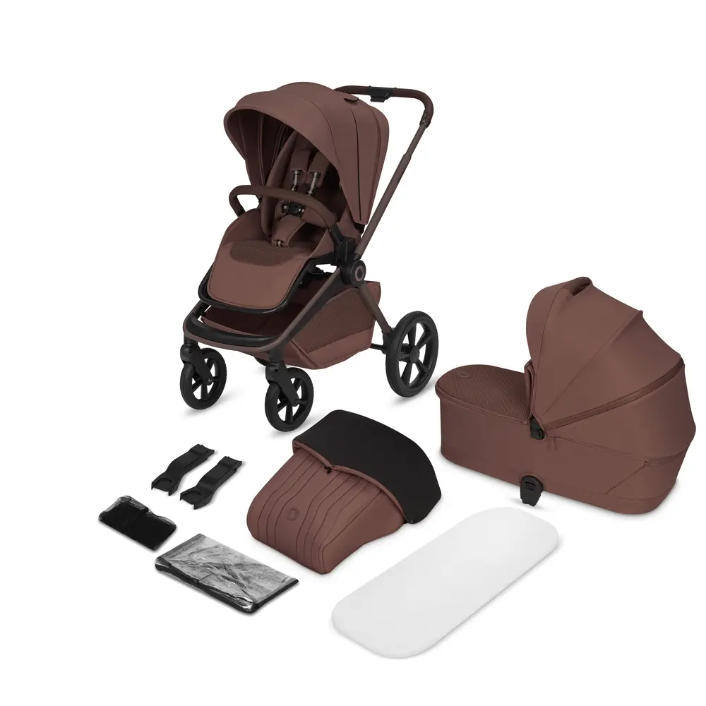 Lionelo Freya 2in1 Kombivogn - Brown Chocolate billede