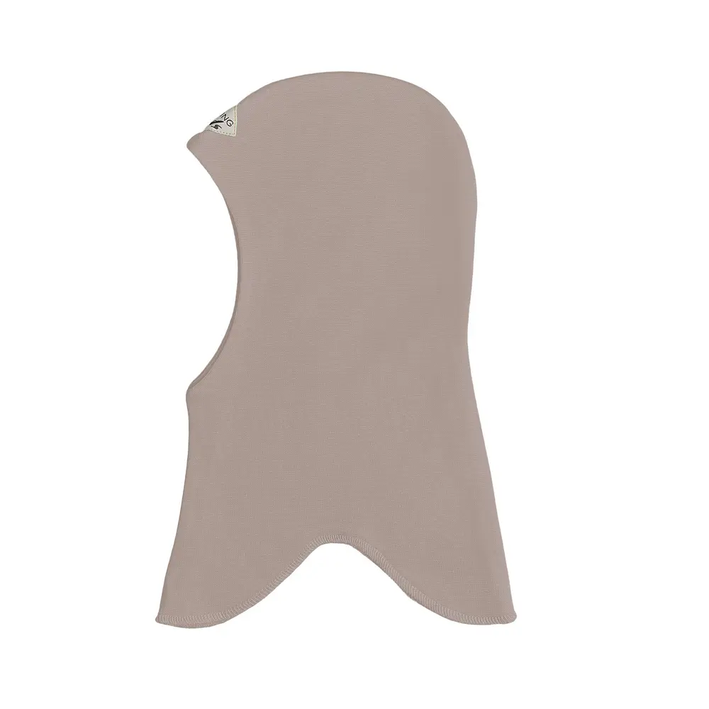 Rund Dobbeltlags Elefanthue - Stone - XS billede