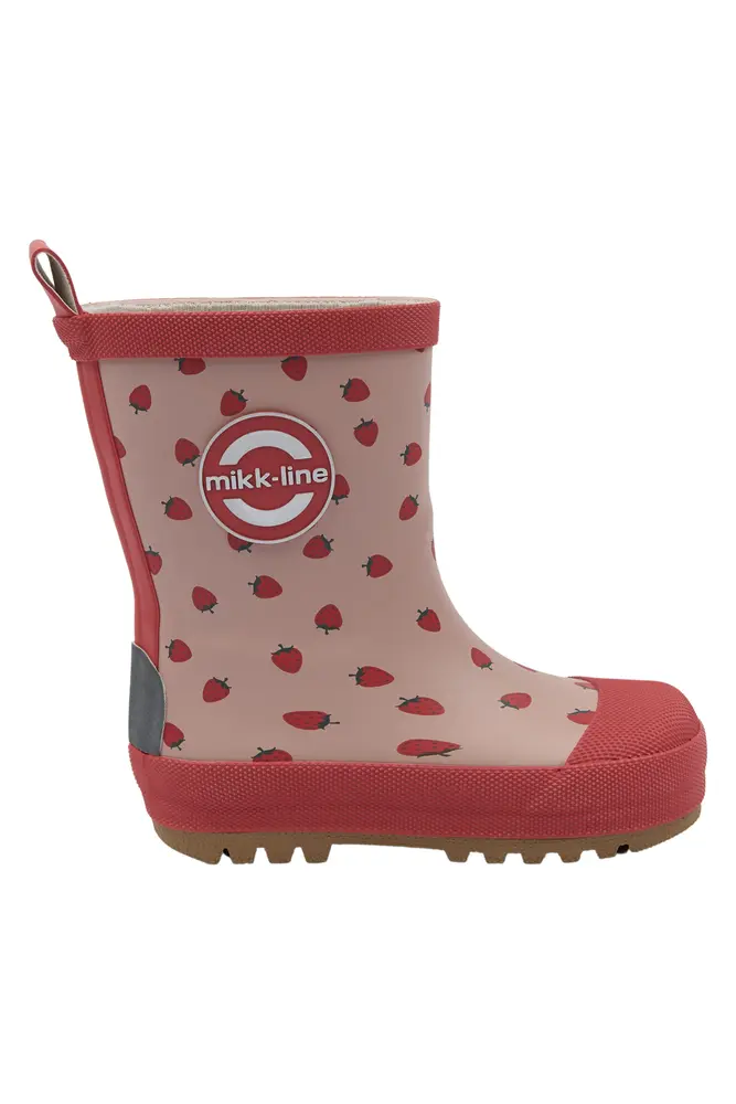 Gummistøvle m. Print - Strawberry AOP - 21 billede