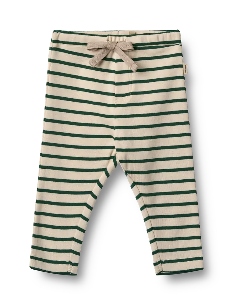 Wheat Jersey Bukser Manfred - Green Stripe - 56