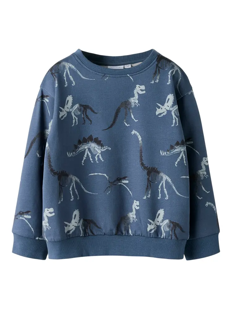Fabia Sweatshirt - Vintage Indigo - 116 billede