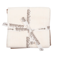 Stofble 2-pak, Balsam cream, 75x75 cm