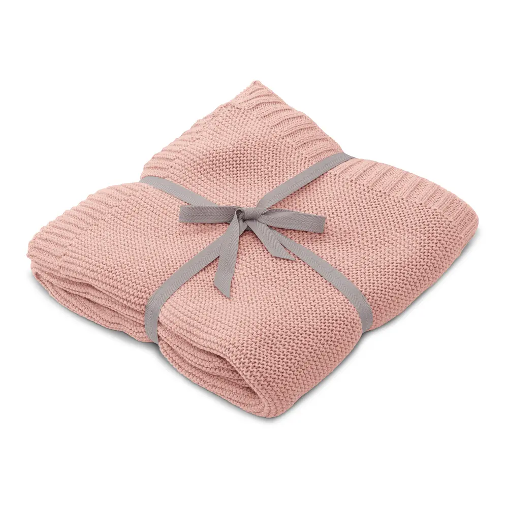 Vanilla Copenhagen Striktæppe - Misty Rose - Økologisk