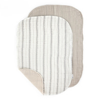 Pusleunderlag, 2 stk, stripe