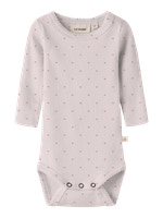 Lil' Atelier Gago Langærmet Body Slim - Hushed Violet