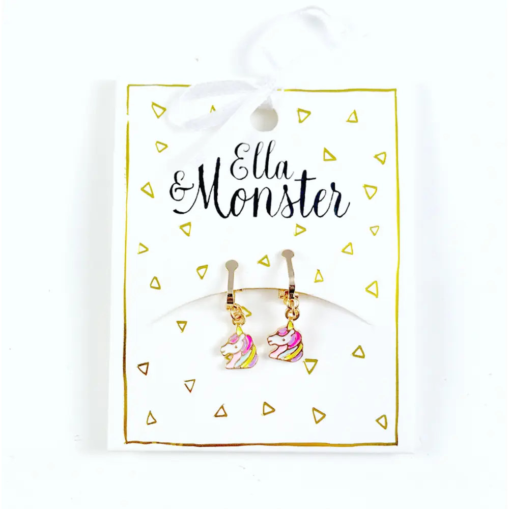 Ørering Rainbow Unicorn billede