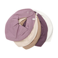 Bandana Bib 5-pak - Elderberry