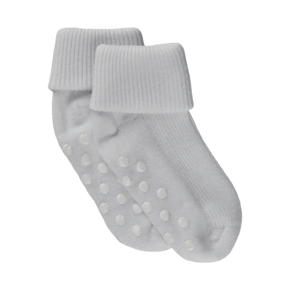 BeKids Baby Rib Strømpe m. ABS - 100 - 23/26 billede