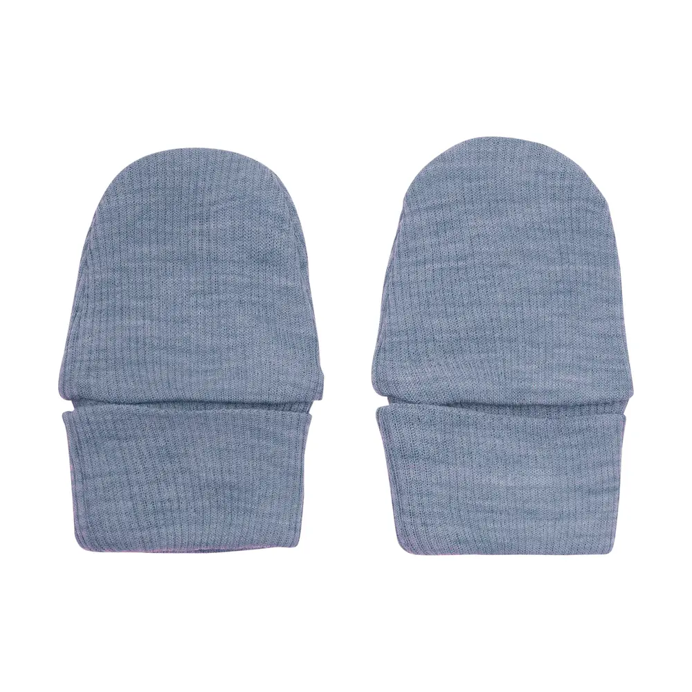 Uld vanter - solid - 7910 - 70/80 billede