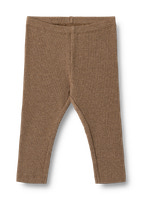 Jules Jersey Leggings - Coffee melange