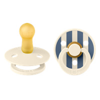 Colour 2 pk Pin Latex str.1 - Ivory Steel Blue