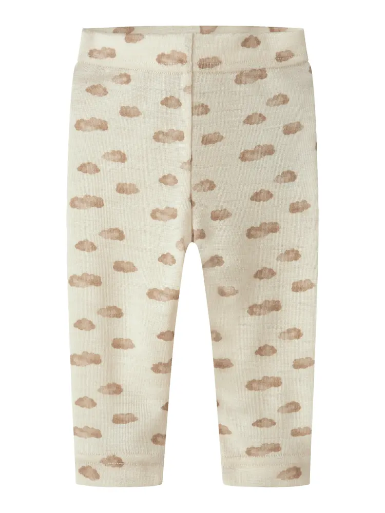 Lil' Atelier Nalu Uld Leggings - Turtledove - 56