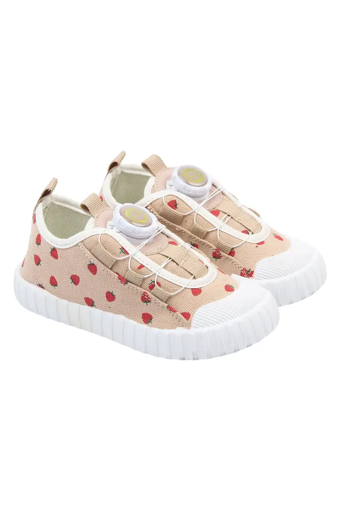 Mikk-Line Canvas Sneakers - Strawberry - 26 billede