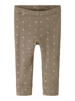 Name It Lona Leggings - Taupe Gray