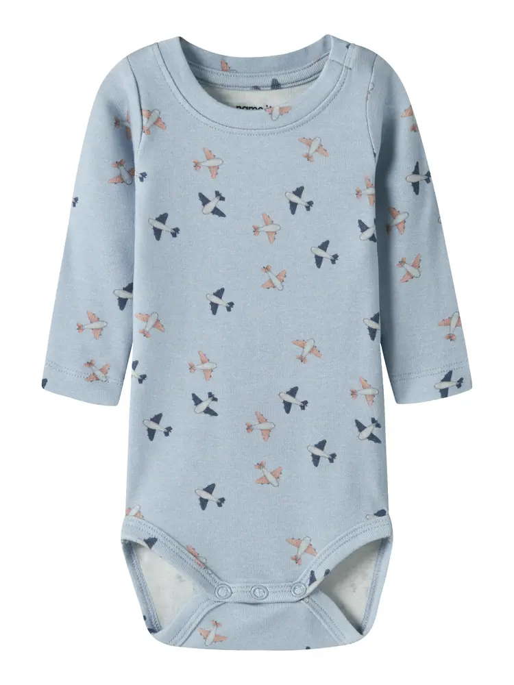 Hop Langærmet Body - Blue fog - 56 billede