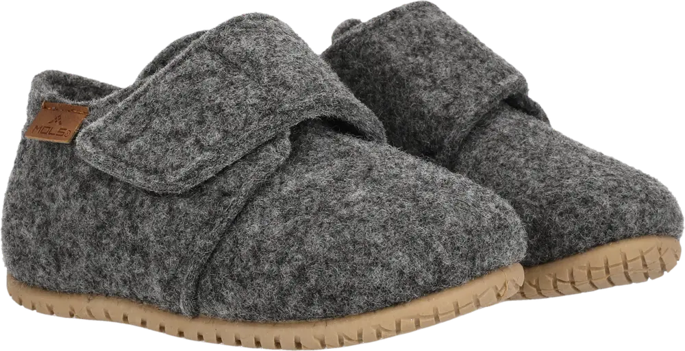 Heiris hjemmesko - Dark Grey Melange - 22