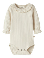 Lil' Atelier Onela Langærmet Slim Body - Turtledove