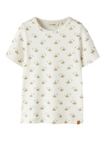Lil' Atelier Gayo Sor T-Shirt - Coconut Milk