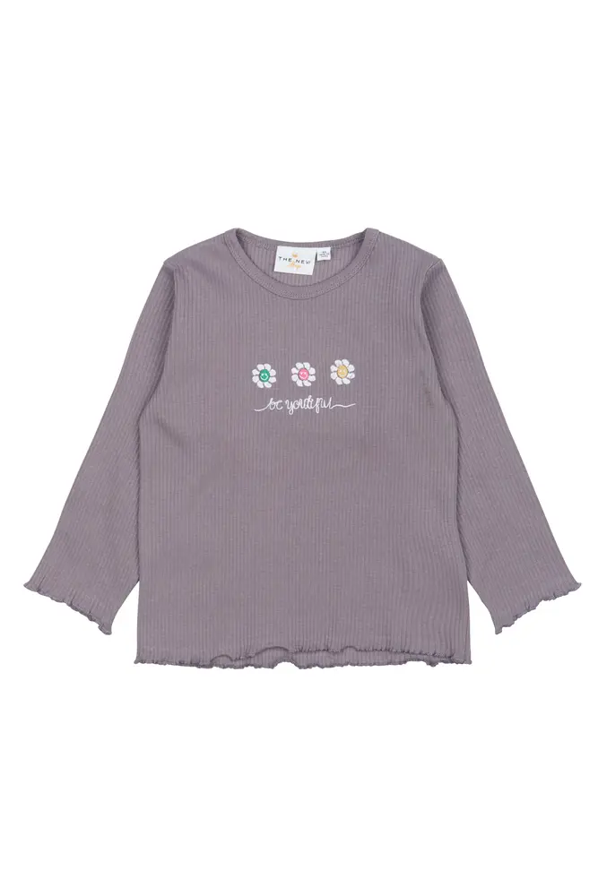 Princess Rib Bluse - GRAY RIDGE - 92 billede
