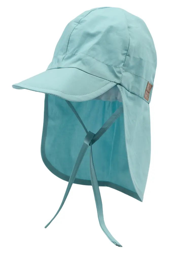 Sommercap m. Skygge - Stone Blue - 4-6 ÅR billede